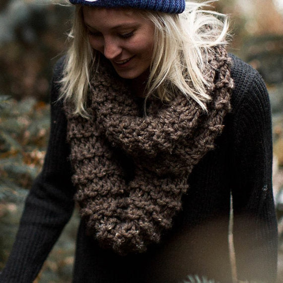 Wool & Whiskey: Barley Infinity Scarf