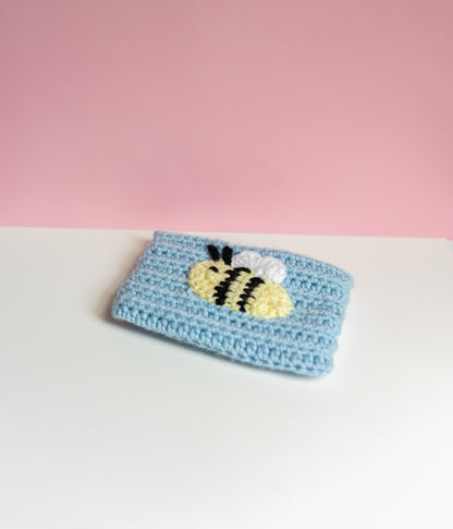 Bumblebee Blue Pouch
