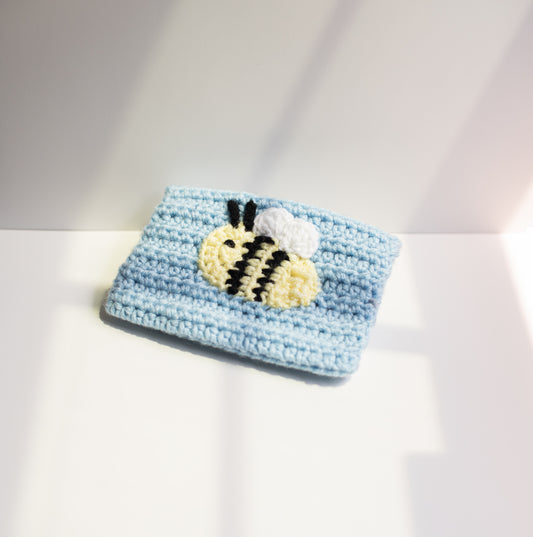 Bumblebee Blue Pouch